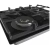 Placa Gorenje GTW641EB preta encastrar 60 cm gás 4 zona(s)