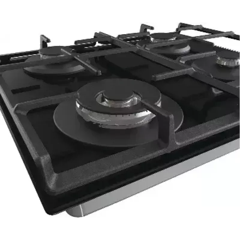 Placa Gorenje GTW641EB preta encastrar 60 cm gás 4 zona(s)