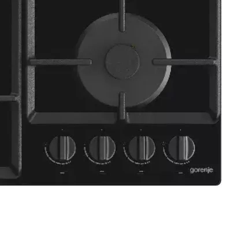 Placa Gorenje GTW641EB preta encastrar 60 cm gás 4 zona(s)