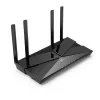 Router TP-Link AX1800 Dual-Band Wi-Fi 6, Wi-Fi 6 (802.11ax), dupla banda (2,4 GHz / 5 GHz), Ethernet LAN, preto, router de mesa