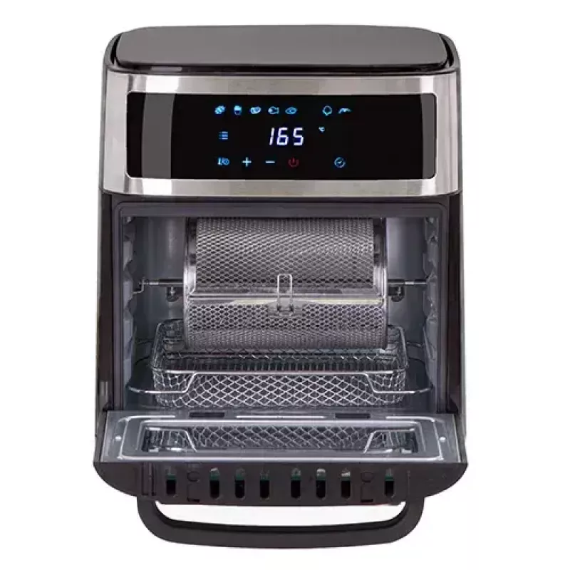 Adler AD 6309 forno com fritadeira de ar, 13 l, 1700 W, aço inoxidável / preto