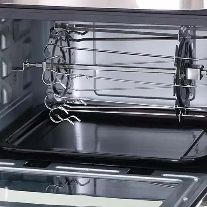 Adler AD 6309 forno com fritadeira de ar, 13 l, 1700 W, aço inoxidável / preto