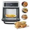 Adler AD 6309 forno com fritadeira de ar, 13 l, 1700 W, aço inoxidável / preto