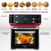 Adler AD 6309 forno com fritadeira de ar, 13 l, 1700 W, aço inoxidável / preto