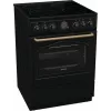 Fogão Gorenje GECS6B71CLB Fogão elétrico Placa vitrocerâmica Preto