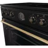 Fogão Gorenje GECS6B71CLB Fogão elétrico Placa vitrocerâmica Preto