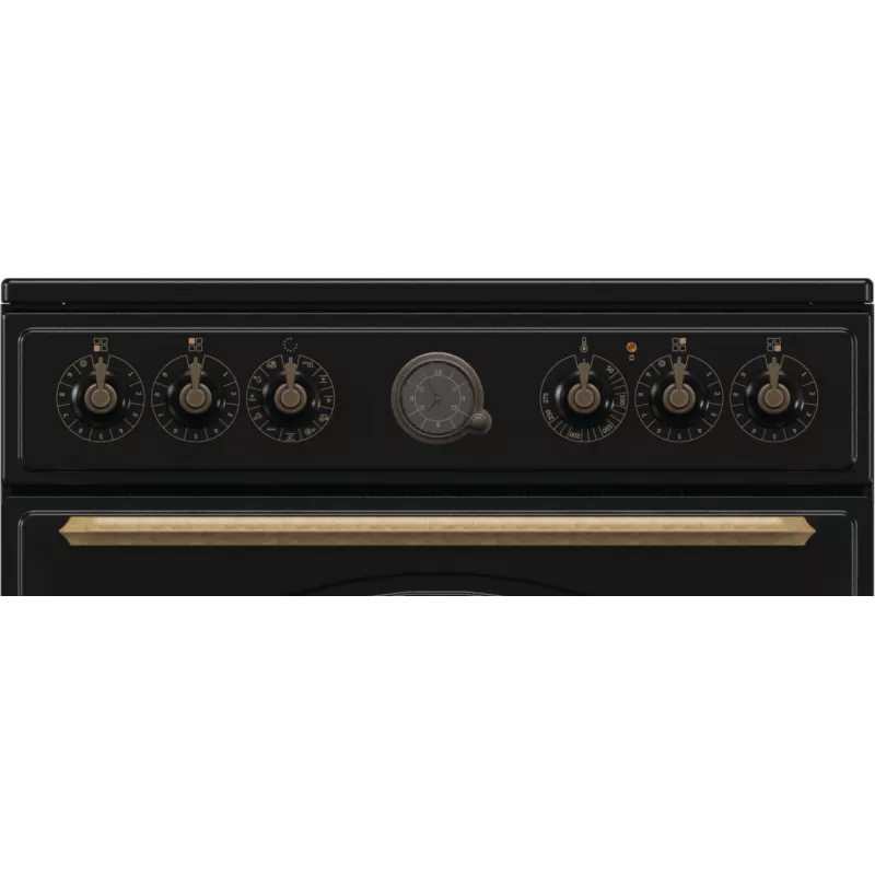 Fogão Gorenje GECS6B71CLB Fogão elétrico Placa vitrocerâmica Preto
