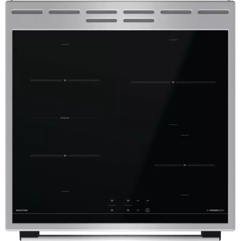 Fogão independente Gorenje GEIT6C60XPG Placa de indução elétrica 4 zonas