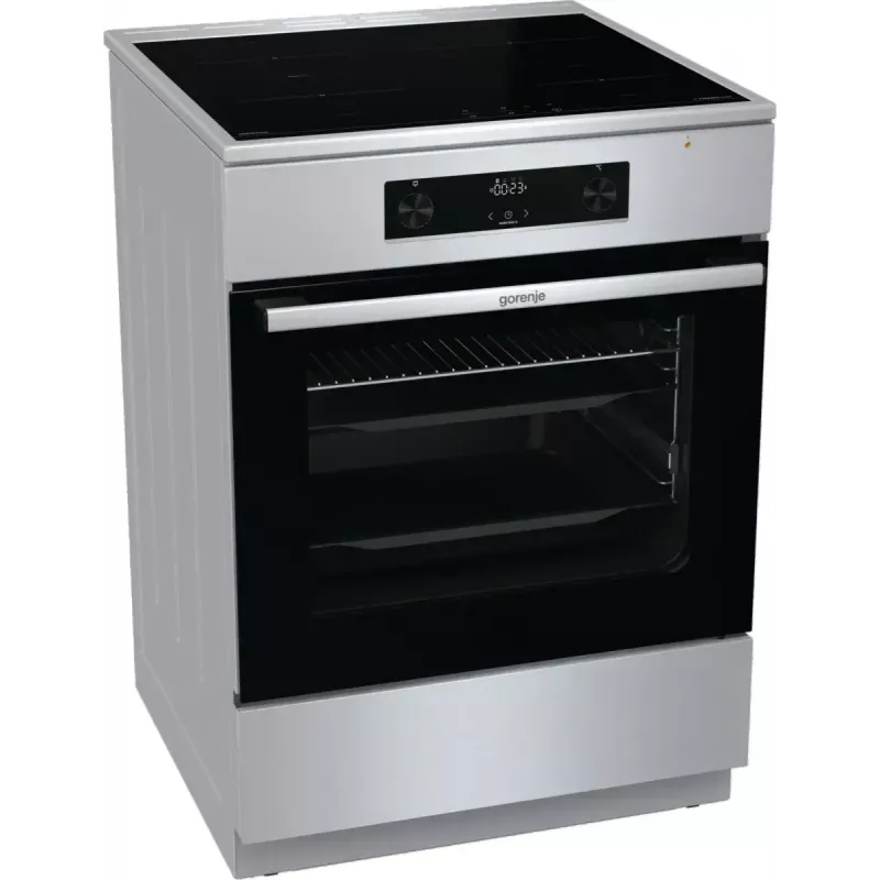 Fogão independente Gorenje GEIT6C60XPG Placa de indução elétrica 4 zonas