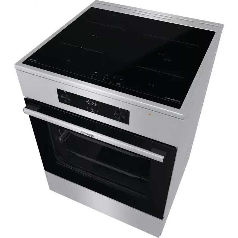 Fogão independente Gorenje GEIT6C60XPG Placa de indução elétrica 4 zonas