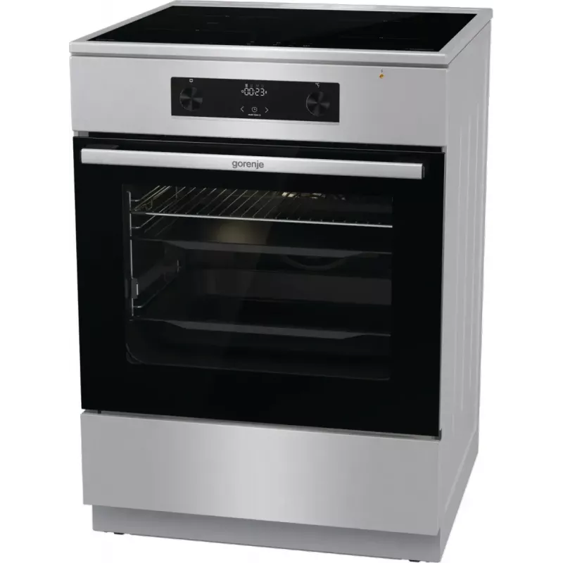 Fogão independente Gorenje GEIT6C60XPG Placa de indução elétrica 4 zonas