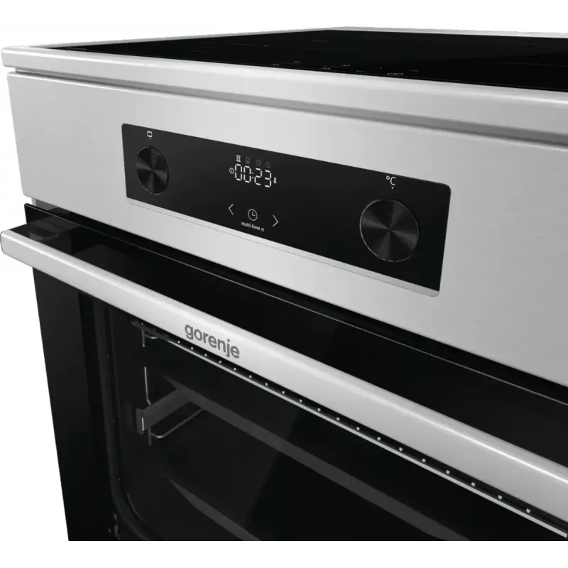 Fogão independente Gorenje GEIT6C60XPG Placa de indução elétrica 4 zonas