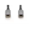 Cabo de fibra ótica híbrido AOC DIGITUS USB Type-C - USB Type-C 4K@60Hz USB 3.1 SPEC 15m