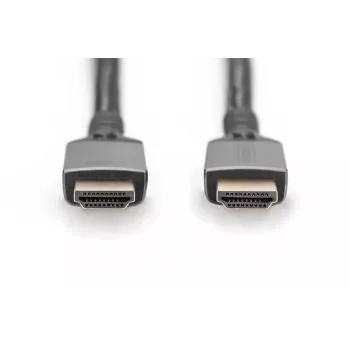 Cabo de ligação DIGITUS 8K PREMIUM HDMI 2.1 banhado a ouro, suporte 8K/60Hz 1m