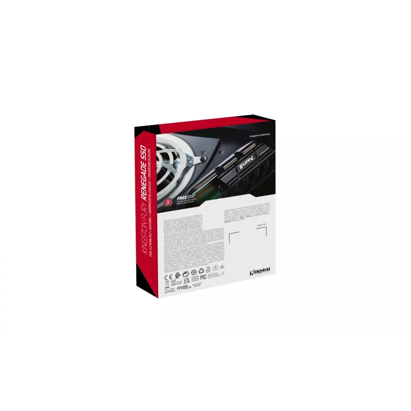 Disco SSD Kingston Technology 4TB M.2 PCIe 4.0 RENEGADE