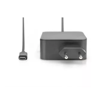 Fonte de alimentação para portátil USB-C Digitus DA-10071 65W interior AC preto