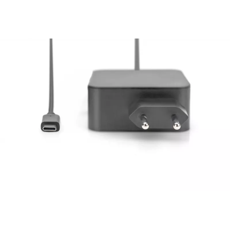 Fonte de alimentação para portátil USB-C Digitus DA-10071 65W interior AC preto