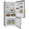 Combinado frigorífico-congelador Bosch Serie 6 KGN86AIDR, independente, 631 L total (479 L frigorífico / 152 L congelador), aço inoxidável, NoFrost