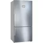 Combinado frigorífico-congelador Bosch Serie 6 KGN86AIDR, independente, 631 L total (479 L frigorífico / 152 L congelador), aço inoxidável, NoFrost