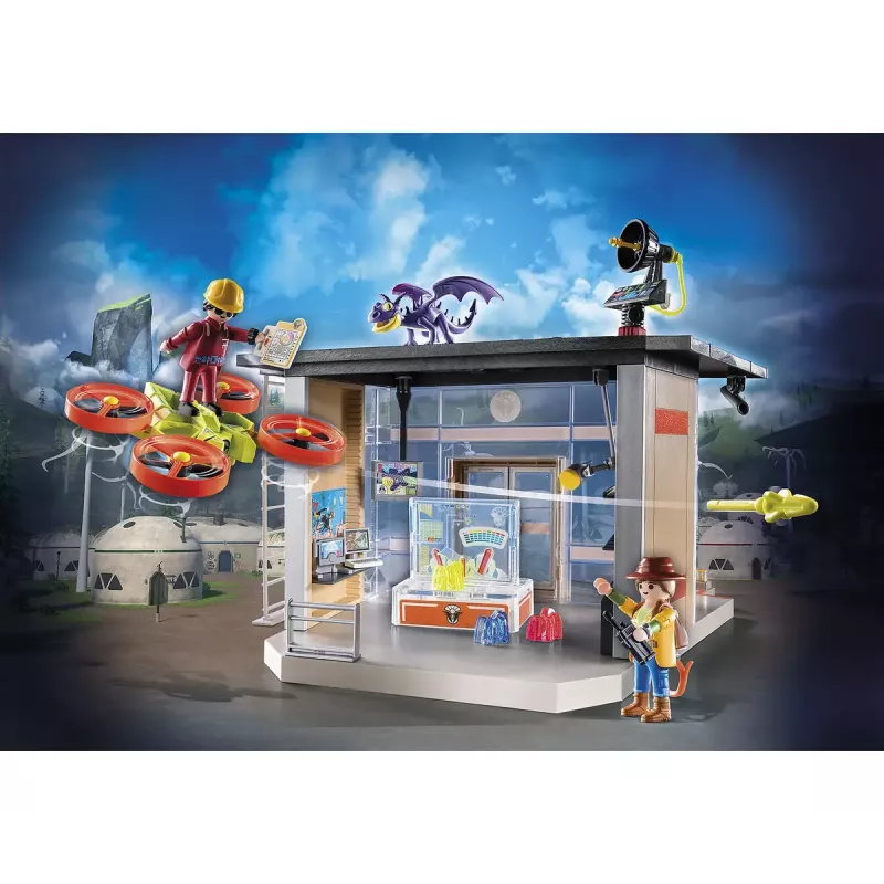 Conjunto de jogo de ação/aventura Playmobil Dragons 71084 multicolor