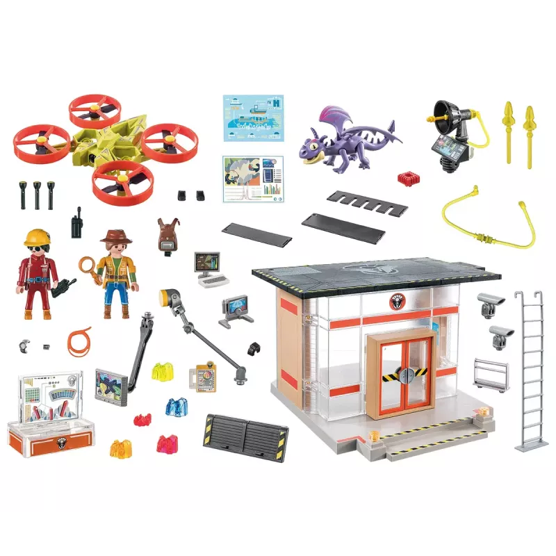 Conjunto de jogo de ação/aventura Playmobil Dragons 71084 multicolor