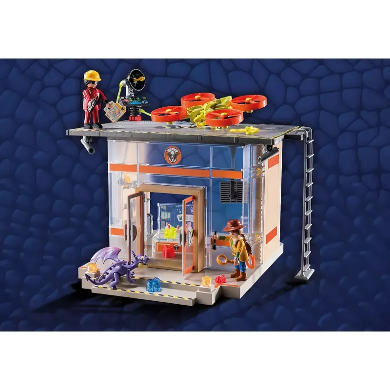 Conjunto de jogo de ação/aventura Playmobil Dragons 71084 multicolor