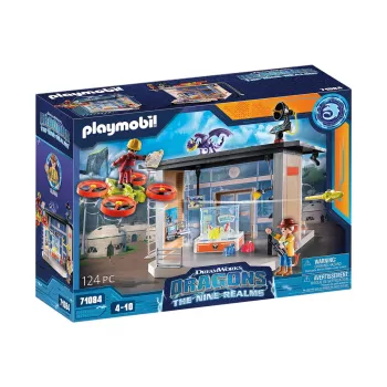 Conjunto de jogo de ação/aventura Playmobil Dragons 71084 multicolor