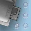 Leitor de cartões Axagon CRE-S3C alumínio alta velocidade USB-C 3.2 Gen 1, 3 slots, UHS-II