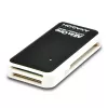 Leitor de cartões Axagon CRE-X1 externo 5 slots, CF, CF Type II, MMC, MMC Mobile, MMCmicro, MS Duo, MS PRO, Memory Stick (MS), MicroDrive, MicroSD...,