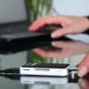 Leitor de cartões Axagon CRE-X1 externo 5 slots, CF, CF Type II, MMC, MMC Mobile, MMCmicro, MS Duo, MS PRO, Memory Stick (MS), MicroDrive, MicroSD...,