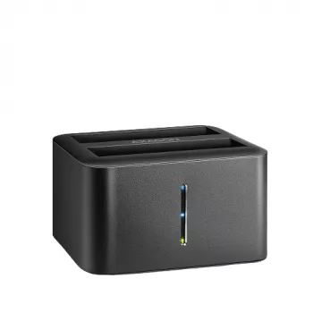 Docking station mini Axagon ADSA-D25 SuperSpeed USB DUAL para SSD/HDD 2.5 polegadas