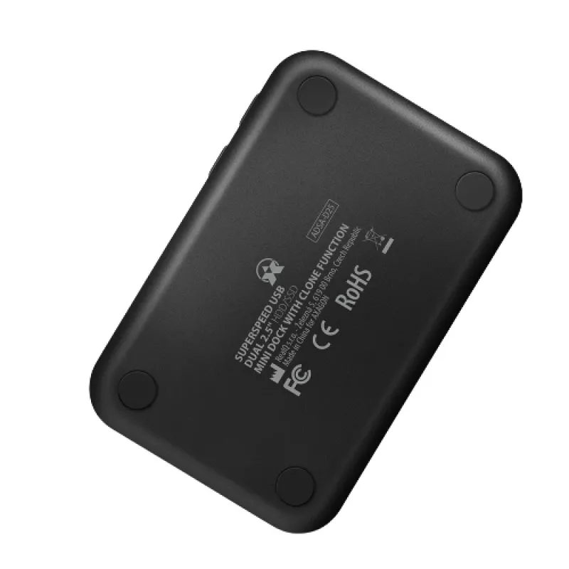 Docking station mini Axagon ADSA-D25 SuperSpeed USB DUAL para SSD/HDD 2.5 polegadas