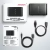 Docking station mini Axagon ADSA-D25 SuperSpeed USB DUAL para SSD/HDD 2.5 polegadas