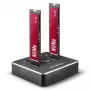 Axagon ADSA-M2C SuperSpeed USB-C 10Gbps Dock Dual-M.2-NVMe