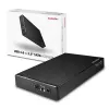 Caixa externa Axagon EE35-XA3 compacta em alumínio USB 3.2 Gen 1 SATA para discos 3,5 polegadas