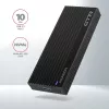 Caixa externa Axagon EEM2-GTR USB-C 3.2 Gen 2 em metal para SSD M.2 NVMe