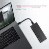 Caixa externa Axagon EEM2-GTR USB-C 3.2 Gen 2 em metal para SSD M.2 NVMe
