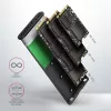 Caixa para SSD Axagon EEM2-SBC USB-C 3.2 Gen 2 preto M.2