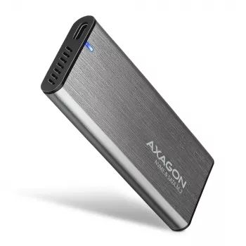 Caixa RAW Axagon EEM2-SG2 SuperSpeed+ USB-C - SSD M.2 NVMe & SATA