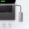 Hub Axagon HMC-6M2 USB 3.2 Gen 1, 2x USB-A, HDMI, RJ-45, SATA M.2, PD 100W, cabo USB-C