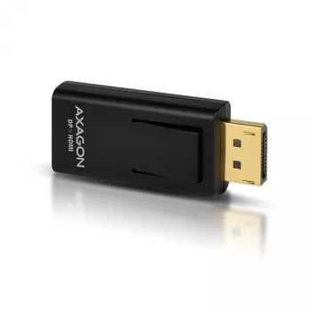 Conversor de cabo macho Axagon RVD-HI DisplayPort para HDMI preto