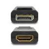 Conversor de cabo macho Axagon RVD-HI DisplayPort para HDMI preto