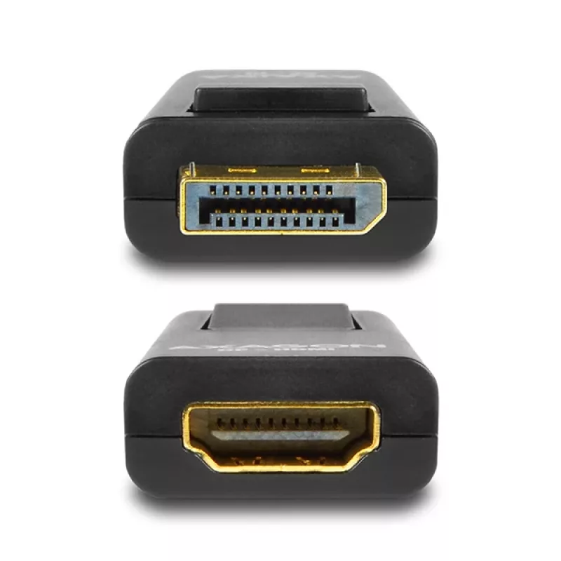 Conversor de cabo macho Axagon RVD-HI DisplayPort para HDMI preto