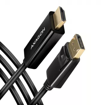 Cabo Axagon RVD-HI14C2 DisplayPort -> HDMI 1.4 1,8m, 4K/30Hz