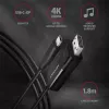 Cabo Axagon RVC-DPC USB-C -> DisplayPort 1,8m 4K/60Hz