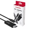 Cabo Axagon RVC-DPC USB-C -> DisplayPort 1,8m 4K/60Hz