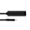 Adaptador Ethernet Gigabit Axagon ADE-SRC USB-C, com fios, USB Type-C, Ethernet, 1000 Mbit/s, preto