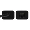 Adaptador Ethernet Gigabit Axagon ADE-SRC USB-C, com fios, USB Type-C, Ethernet, 1000 Mbit/s, preto