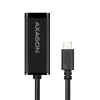 Adaptador Ethernet Gigabit Axagon ADE-SRC USB-C, com fios, USB Type-C, Ethernet, 1000 Mbit/s, preto