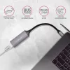 AXAGON ADE-TRC adaptador USB-C Gigabit Ethernet, 10/100/1000, Titan Grey